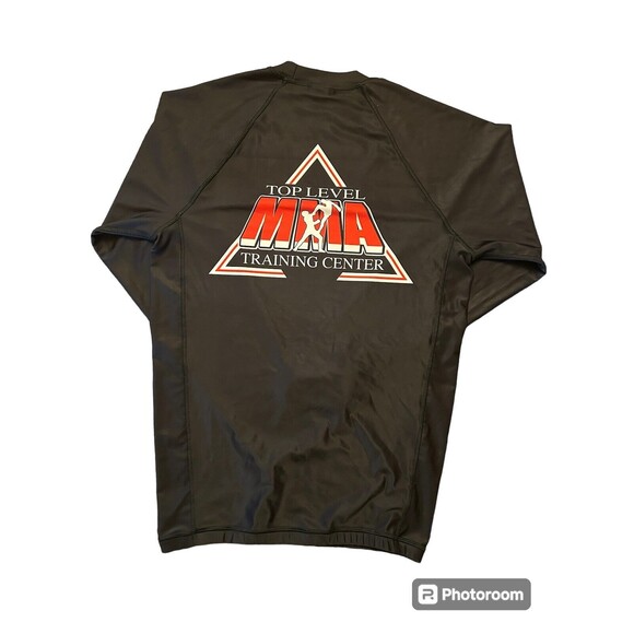 Combat CRNR Top Level MMA Training Rash Guard / Compression Shirt Long Sleeve XL - Picture 2 of 4